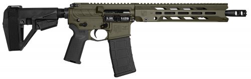 Diamondback Firearms DB15 Obsidian Series 5.56 NATO OD Green Cerakote Pistol