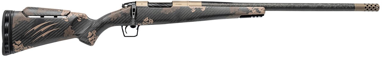 Fierce Carbon Mini Rogue XP 22 Creedmoor 16.5-Inch Rifle, Smoked Bronze / Sonora Ambush Camo Carbon Fiber