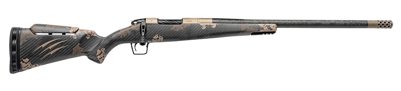 Fierce Carbon Mini Rogue XP 6.5 PRC 20-Inch Rifle, Smoked Bronze / Sonora Ambush Camo Adj C