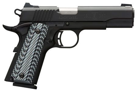 Browning 1911-380 Black Label 380ACP 4.25" Barrel W/ Night...