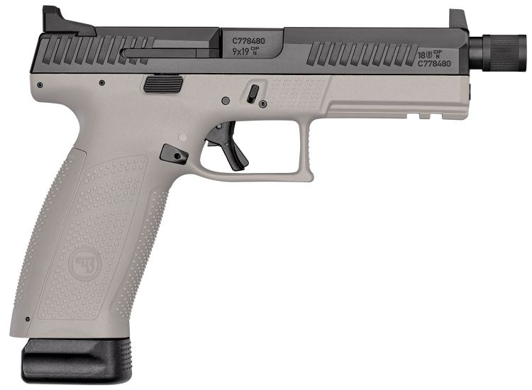 CZ P-10 F 9MM URBAN GRAY TH HNS 21RD - Image 2