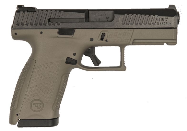 CZ 9 MM P-10 C FDE 15RD NS RVS