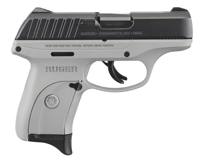 Ruger EC9s 9mm 3.12" Barrel 7+1 Gray/Black 13201