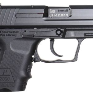 Heckler & Koch P2000SK V2 LEM 9mm Luger 3.3" Barrel 10+1 2...