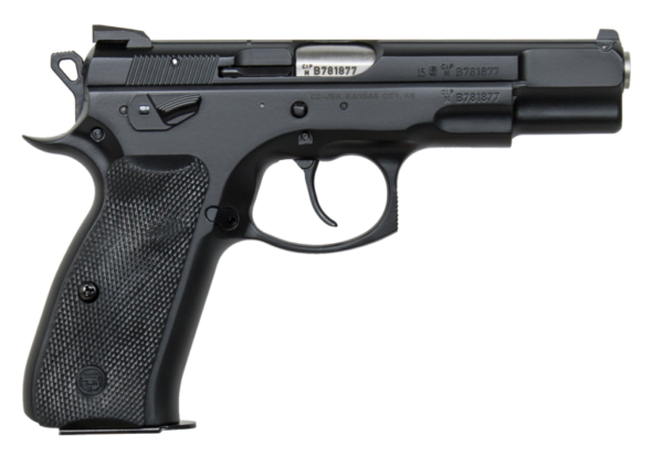 CZ 75 B 9mm 4.6" BarrelFixed 3 Dot Sights 16+1 Black 91136 - Image 3