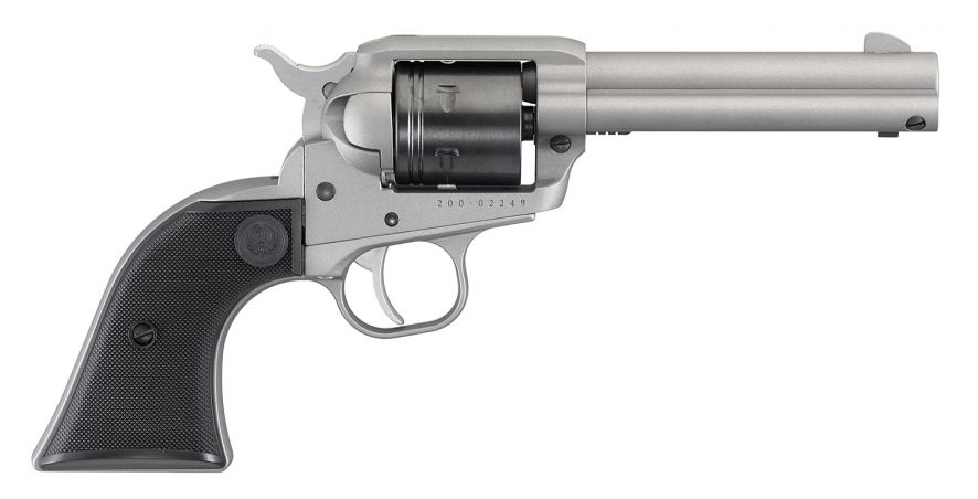 Ruger Wrangler 22LR 4.62" Barrel 6Rd Silver 02003