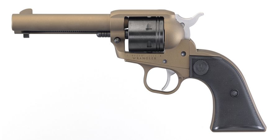 Ruger Wrangler 22LR 4.62" Barrel 6Rd Bronze 02004 - Image 2