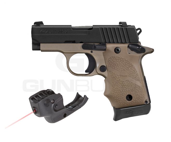 Sig Sauer P238 380ACP Combat FDE 2.7" Barrel 7+1 Lima 38 Laser...