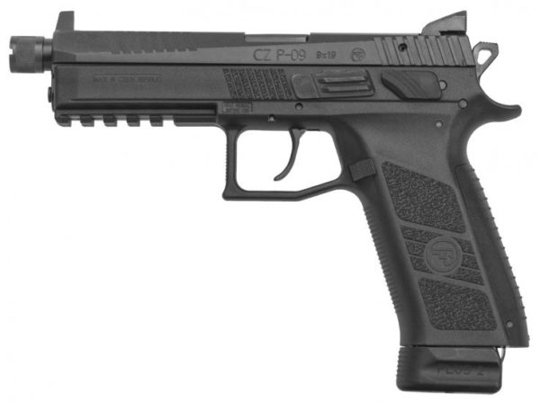 CZ P-09 9mm 5.15" BarrelHigh Night Sights 21+1 Black 91270 - Image 2