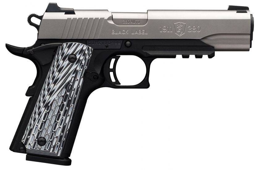Browning 1911-380 Black Label Pro 380ACP 4.25" Barrel W/...
