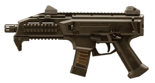 CZ Scorpion Evo 3 S1 9mm 7.72" BarrelLow Pro Adjustable...