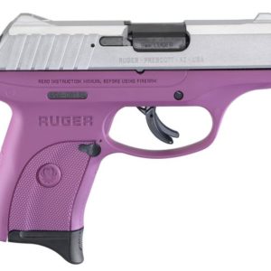 Ruger EC9s 9mm 3.12" Barrel 7+1 Purple/Silver 3295