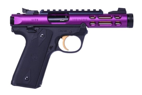 Ruger Mark IV 22/45 22LR 4.4" Barrel 10+1 Purple 43931