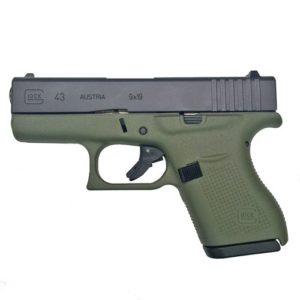 Glock G43 Gen 3 9mm 3.39" Barrel 6+1 BG UI4350201BFG