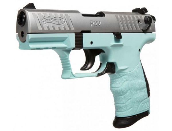 Walther P22 Q 22LR 3.42" Barrel 10+1 Angel Blue 5120760 - Image 2