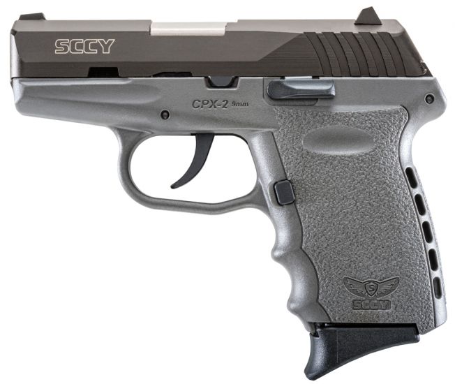 SCCY CPX1TTSG 9MM 3.1 CRB 10 GREY