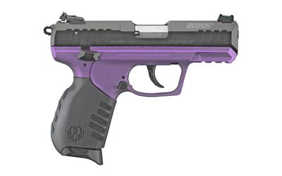 Ruger SR22 22LR 3.5" Barrel 10+1 Black/Purple 3606
