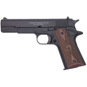Chiappa 1911-22 22LR 5" Barrel 10+1 Walnut Grip/Black 401038