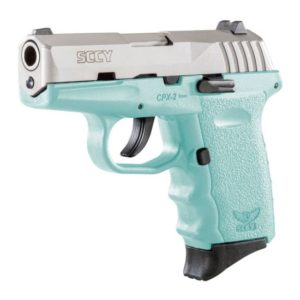Sccy CPX-2 9mm 3.1" Barrel 10+1 Blue/Stainless CPX2TTSB