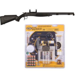 CVA OPTIMA V2 50CAL SS BLACK OUTFIT