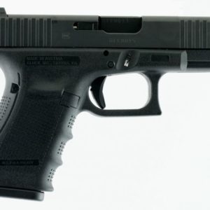 Glock 19 G4 9MM 4" Barrel 15 Rd Front Serrated Black PG1950433FS