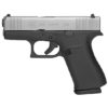 Glock 43X 9mm SC 3.41" 10+1 Silver/Black PX435SL201