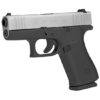 Glock 43X 9mm SC 3.41" 10+1 Silver/Black PX435SL201 - Image 2