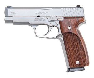Kahr T9 9mm 4" Barrel W/Night Sights 8+1 Wood Grips/Matte...