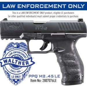 Walther PPQ M2 45ACP 4.25" Barrel 12+1 2807076LE