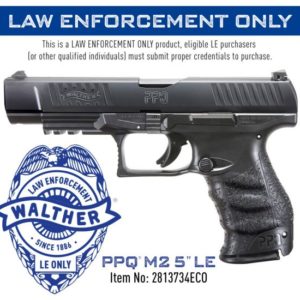 Walther PPQ M2 Standard Eco 9mm 5" Barrel 15+1 2813734ECO