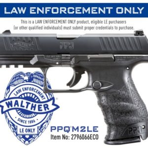 Walther PPQ M2 9mm 4" Barrel 15+1 2796066ECO
