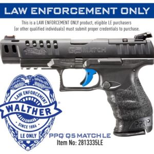 Walther PPQ Q5 Match LE 9mm 5" Barrel 15+1 2813335LE