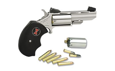 NAA Mini Revolver Black Widow 22LR/22 Magnum 2" Barrel W/...