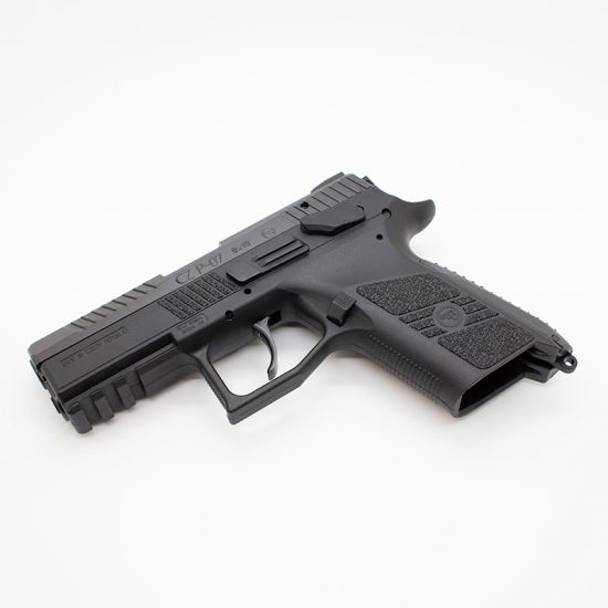 CZ 75 P-07 9mm 3.8" BarrelFixed Sights 16+1 Black Nitride 91086 - Image 2