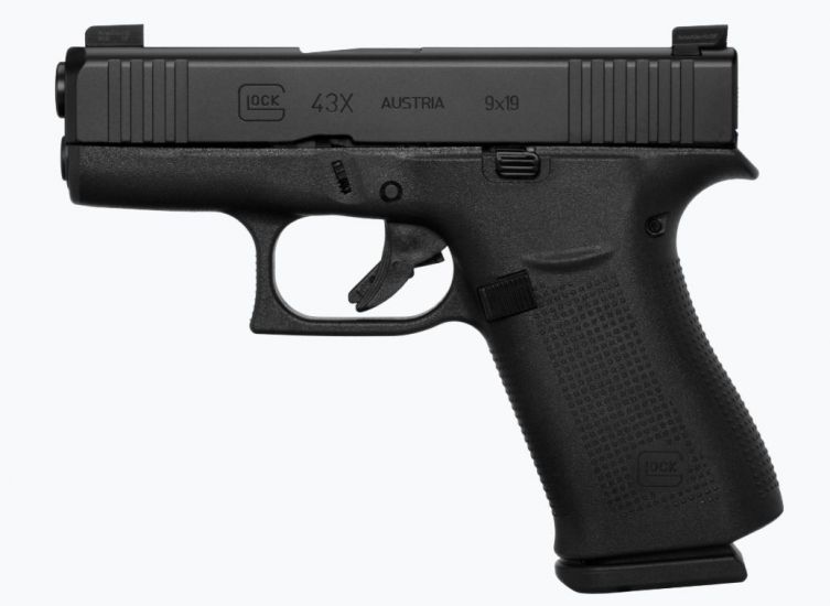 GLOCK PX4350701 G43X 9MM GNS BLK 10R