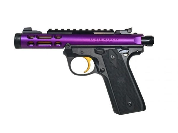 Ruger Mark IV 22/45 22LR 4.4" Barrel 10+1 Purple 43931 - Image 2