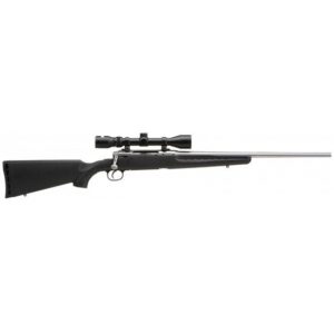 Savage Axis XP Stainless 270WIN 22" Barrel W/ 3-9x40mm Scope 4+1...