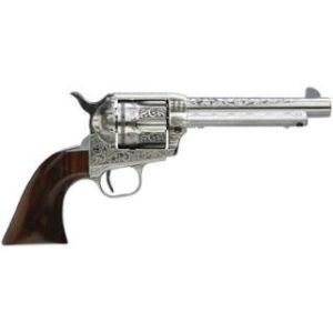 Taylor's & Co 1873 Cattleman Photo Engraved 45 Colt 4.75"...