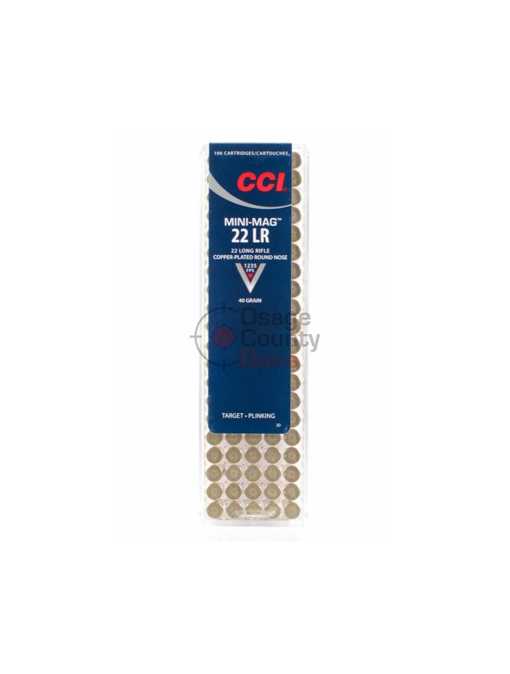 CCI .22LR 40gr Mini-Mag - 100rd