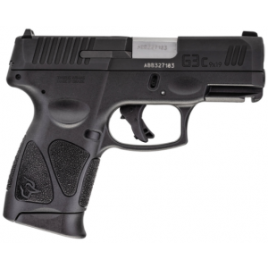 Taurus G3C Black/Black, 9mm, 3.2" BBL, 12rd