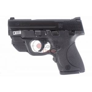 S&W M&P Shield .40 S&W w/ Crimson Trace Green Lasergrips