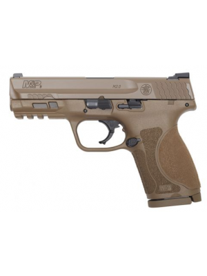Smith &Wesson M&P9 M2.0 Compact FDE, 9mm, 4" BBL, 15rd
