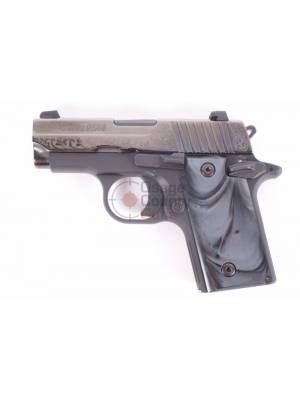Sig Sauer P238 ESB Engraved Black Pearl