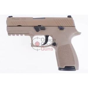 Sig Sauer P320 FDE Compact .45 ACP Night Sights