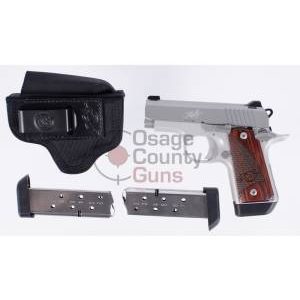 Kimber Micro380 Stainless, Rosewood, RT, .380 ACP, 2.75" BBL, 3x7rd