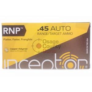 Polycase Sport Utility 130gr .45 ACP - 50 Rounds