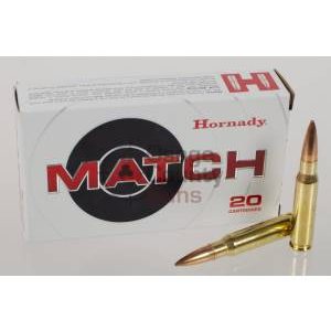 Hornady Ammo CFRF BTHP, 168gr, .308 Win, 20rd