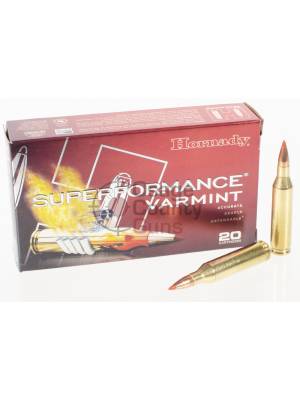 Hornady Ammo V-MAX SPF, 75gr, .243 Win, 20rd