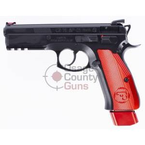 CZ 75 SP-01 Competition w/ Red Aluminum Grips, 9mm, 4.6" BBL, 2x21rd