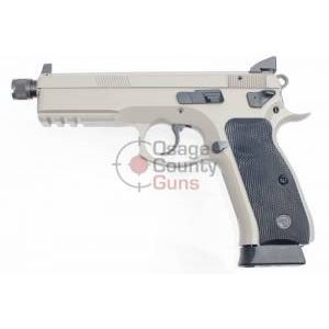 CZ SP-01 Tactical Urban Grey Suppressor-Ready - 5.2" 9mm